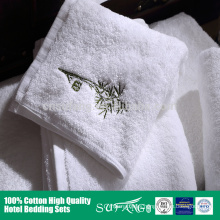 100% cotton hotel bathroom towel sets/3pcs/luxury high quality,quick-dry eco-friendly white cotton hotel
